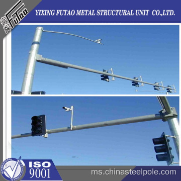 6 meter x 4.5meter lengan CITY TRAFFIC POLE